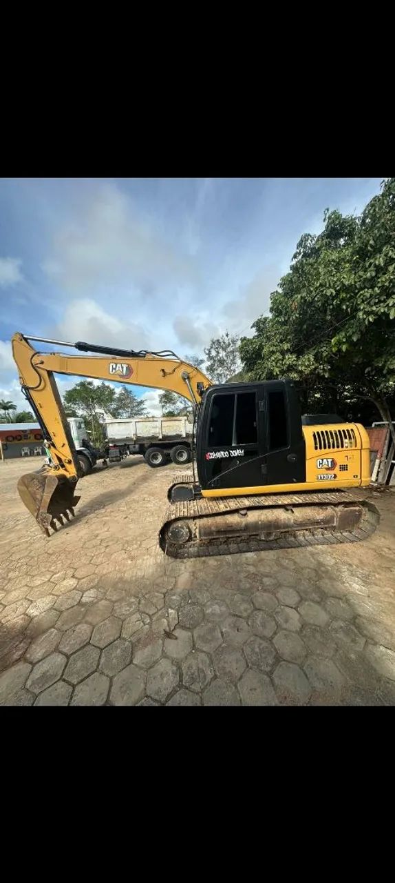 Escavadeira hidráulica caterpillar 313d2  - Foto 3