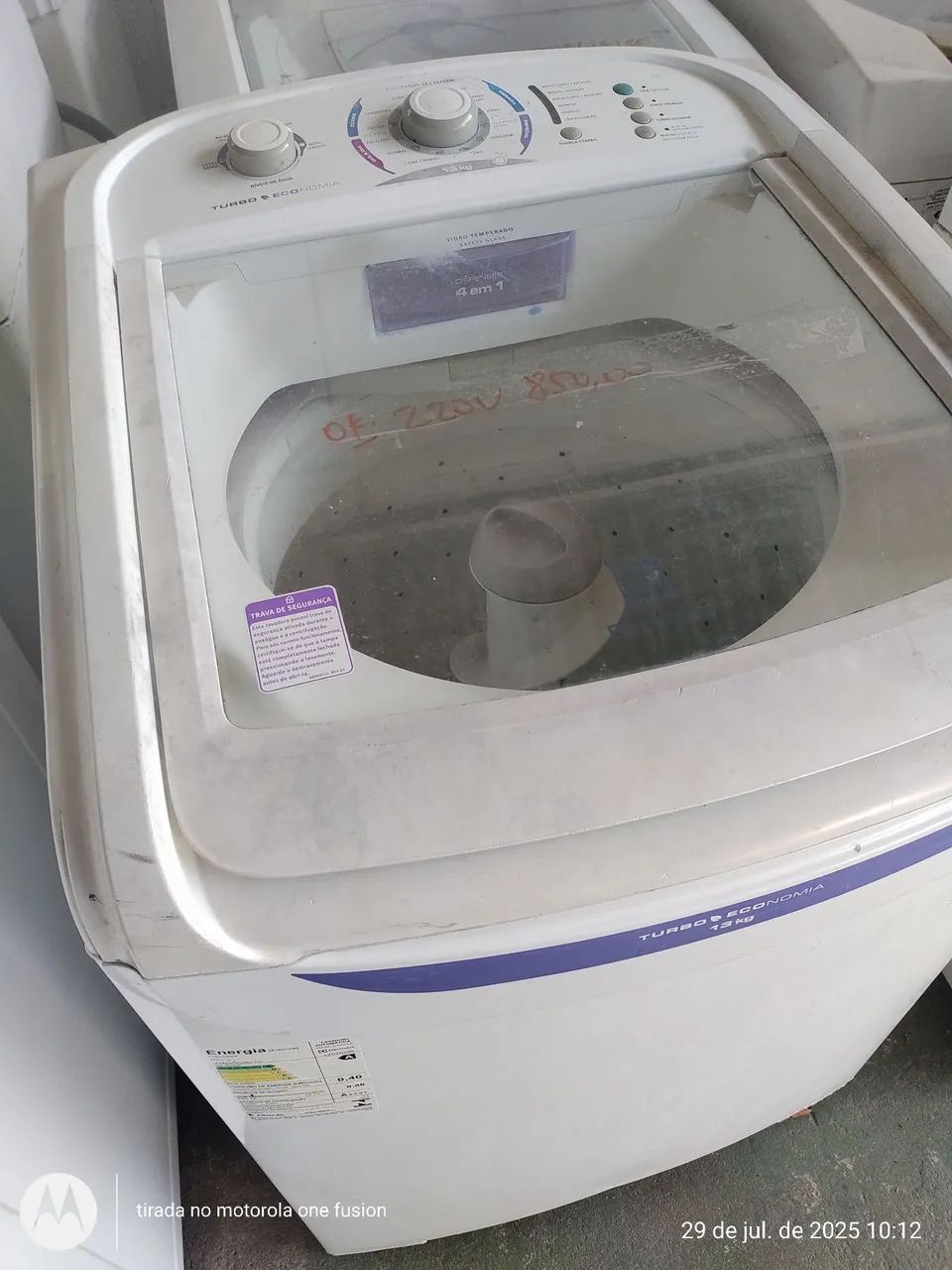LAVADORA ELECTROLUX LTD13 220V - Foto 3