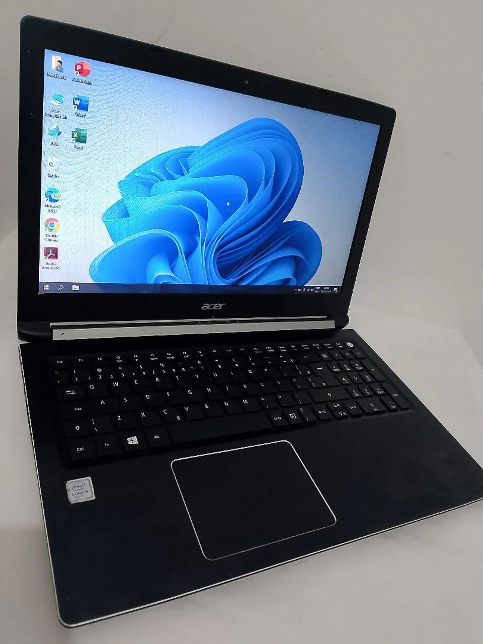 Notebook Acer Core i5 7°ger 8gb DDR4 1 tera 15.6" até 18x no cartão  - Foto 3