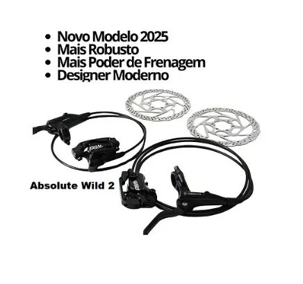 Freio Hidraulico Na caixa wild2