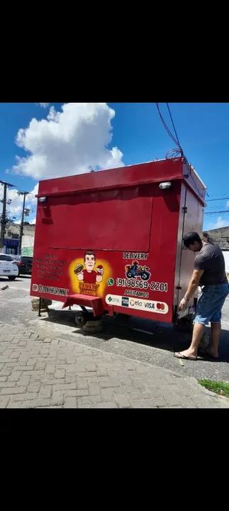Vendo Trailer de lanche novo