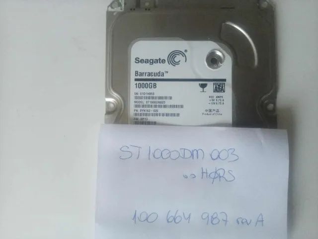 Placa Lógica HD Seagate ST1000DM003
