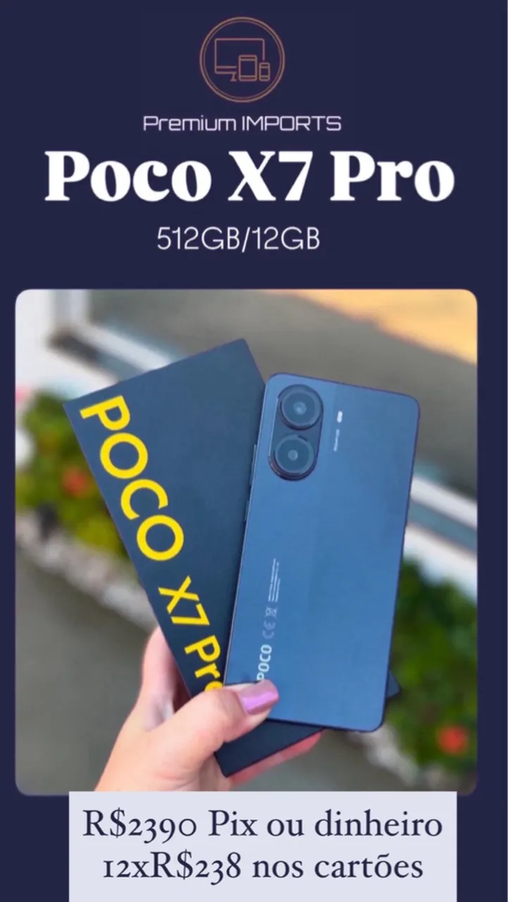 Poco x7 pro 512GB/12GB