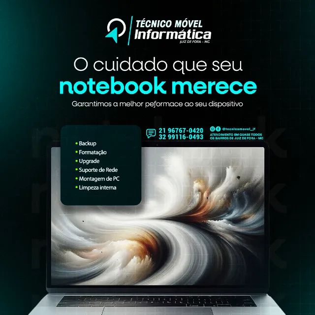 Assistência Técnica em Informática - Computadores, Notebooks e Redes
