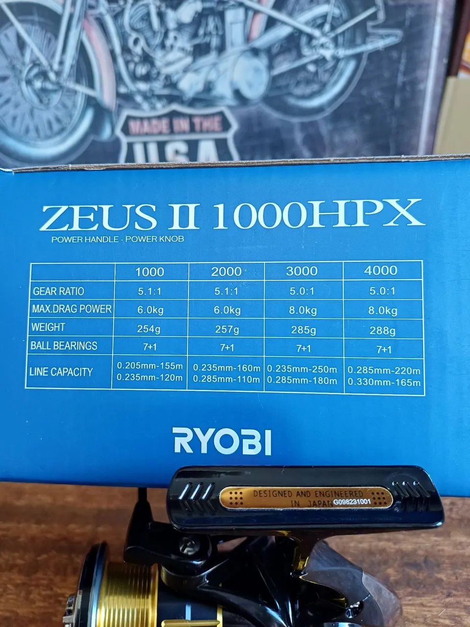 MOLINETE RYOBI ZEUS 1000HPX - Foto 6