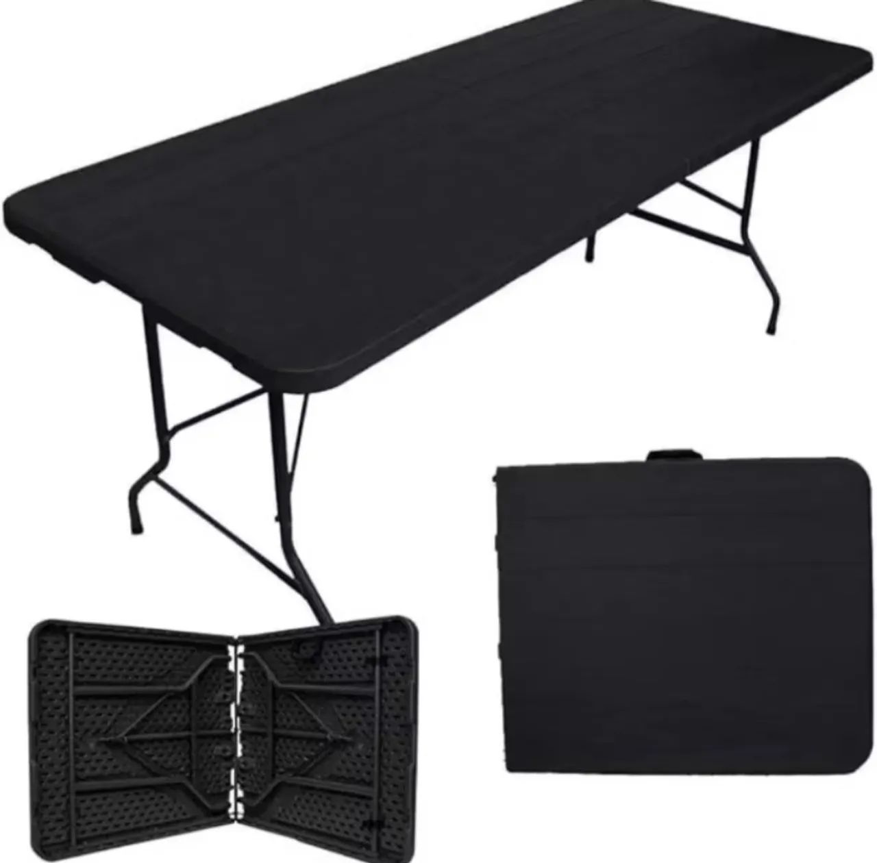 Mesa Dobrável 180x74cm nova - Foto 4