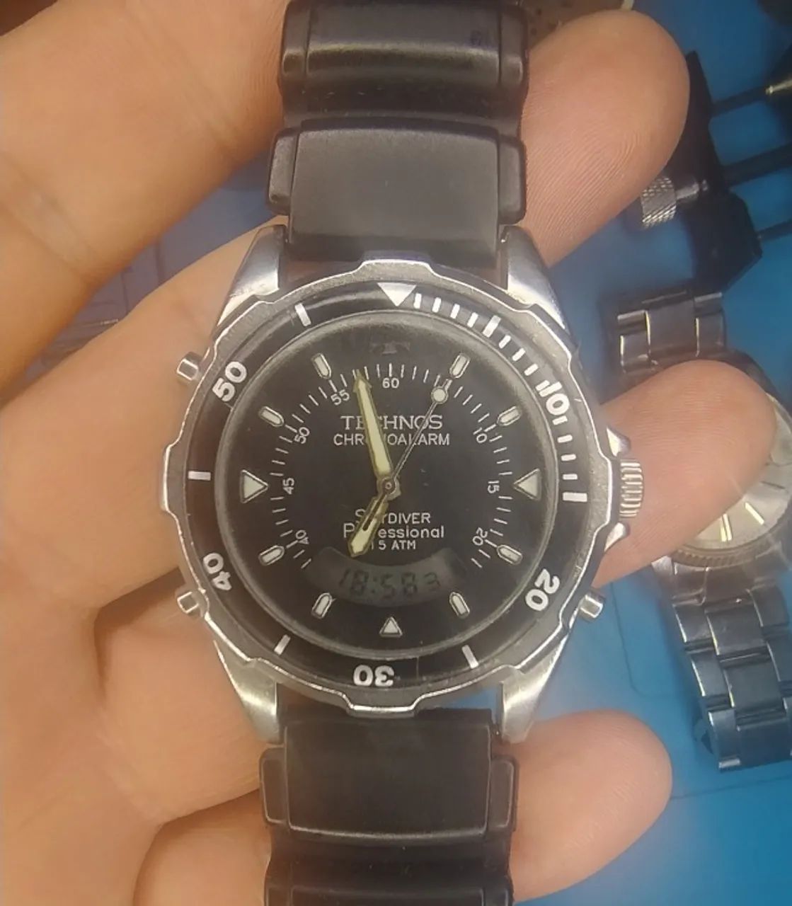 Technos SKYDIVER T205-07 - Revisado original