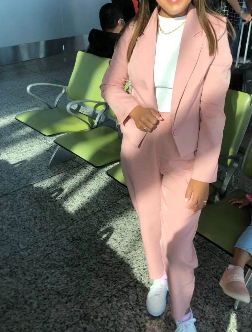 Conjunto Shein Calça e Blazer - Foto 4