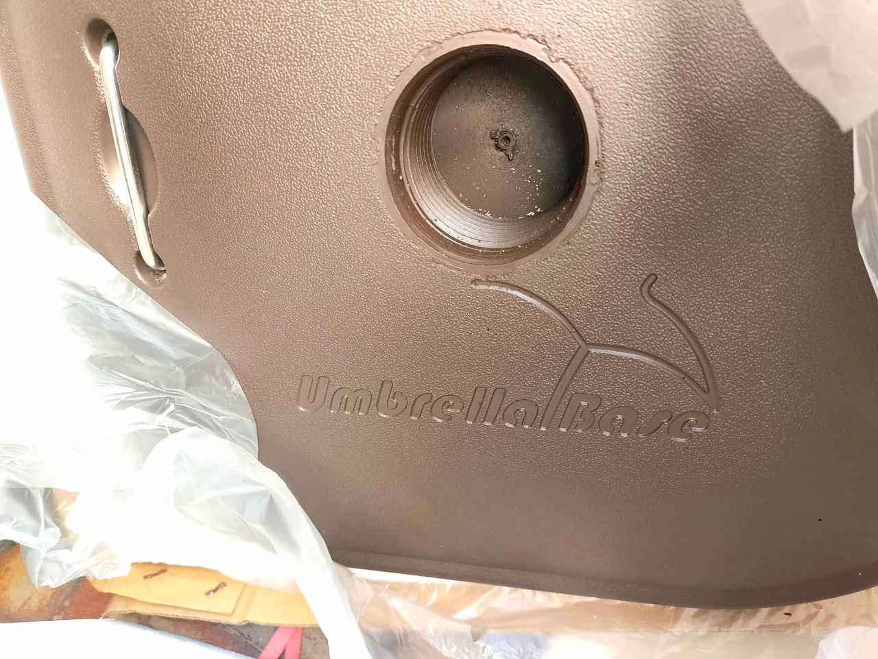 Peso para ombrelone novo, na caixa - Foto 6