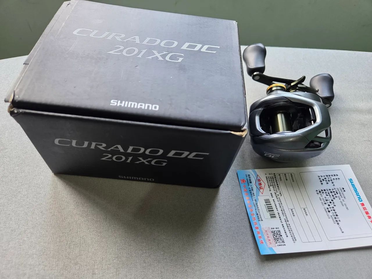 Carretilha Shimano Curado DC 201XG - Foto 2