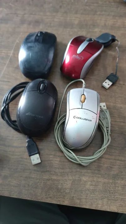Mouse Comum funcionando perfeitamente, apenas o Scroll (rodinha) não funciona