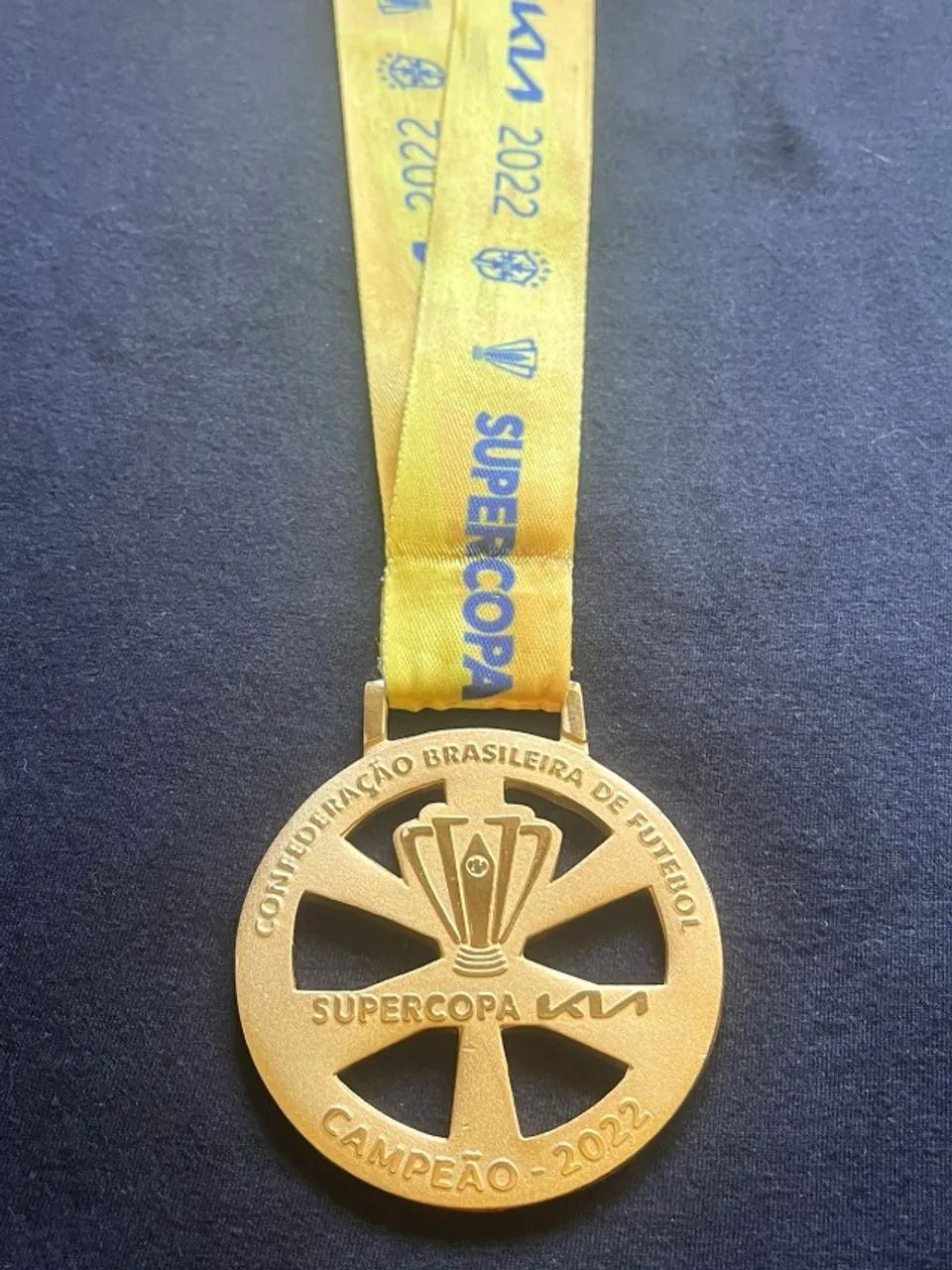 medalha Supercopa 22 GALO