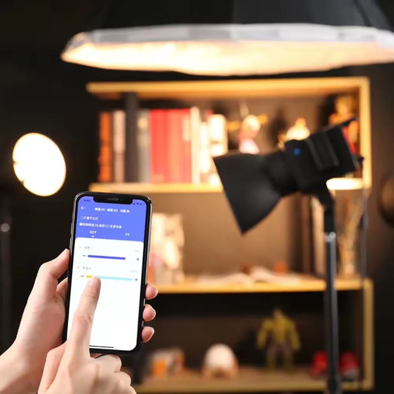 Led Profissional Sokani X100 RGB com 100w de potência, tela LCD e Aplicativo - Foto 3