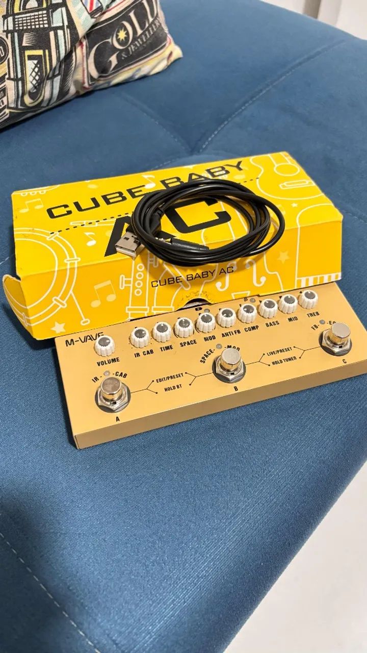 Pedal M-Vave para Violão