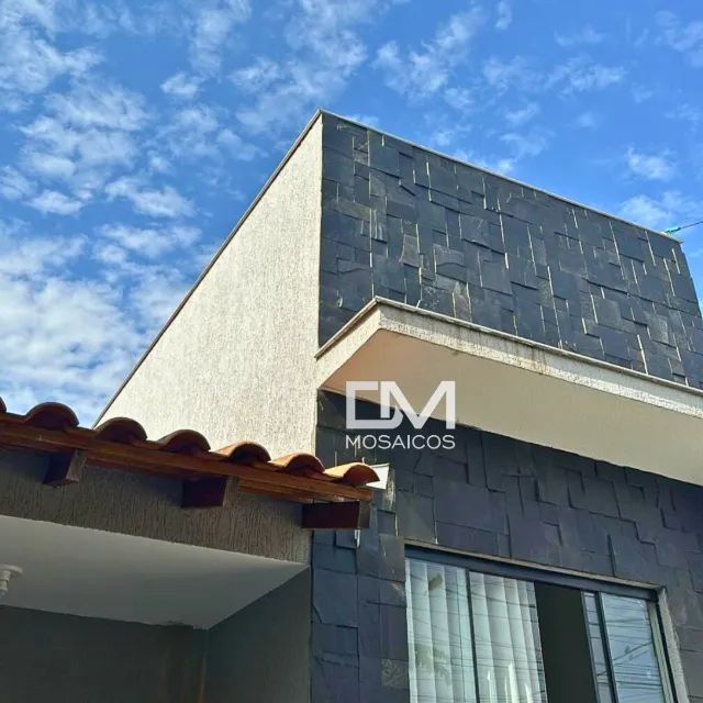 MOSAICO PEDRA FERRO PRETA - Foto 3