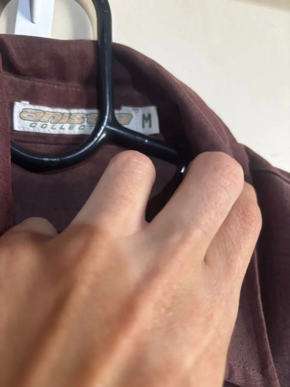 Camisa manga comprida veludo - Foto 2
