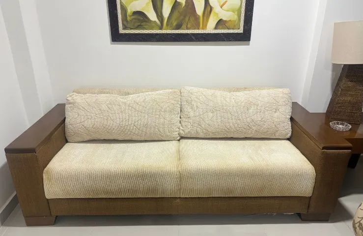 Sofá 3 lugares luxo