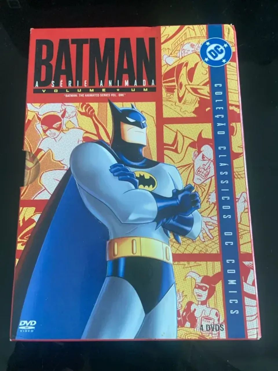 Batman A Serie Animada Volume 1 Dc Box Com 4 Dvd Original - Foto 5
