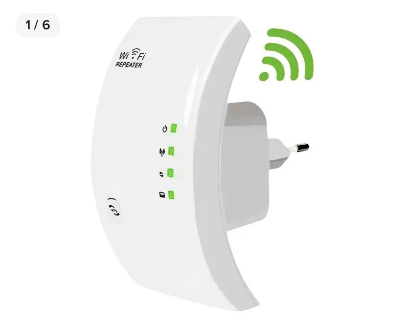 Repetidor De Sinal Internet 600mbps Branco 110v/220v Wifi