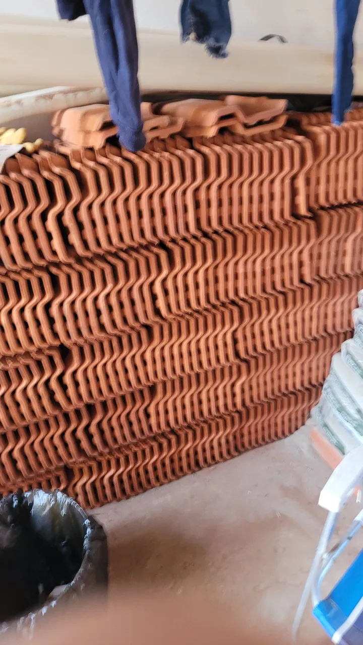 Telhas de Cerâmica para Construção