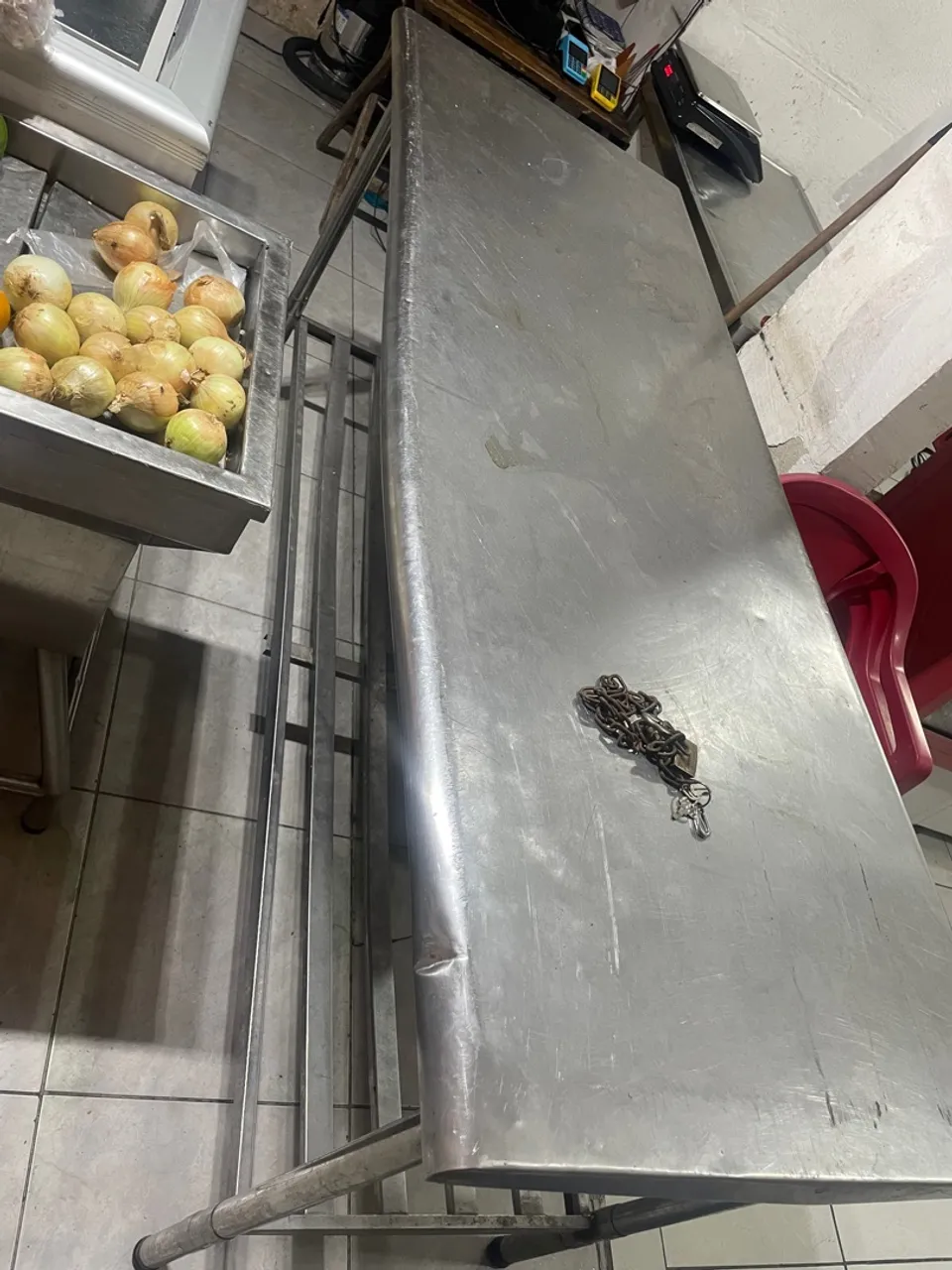 Mesa de inox