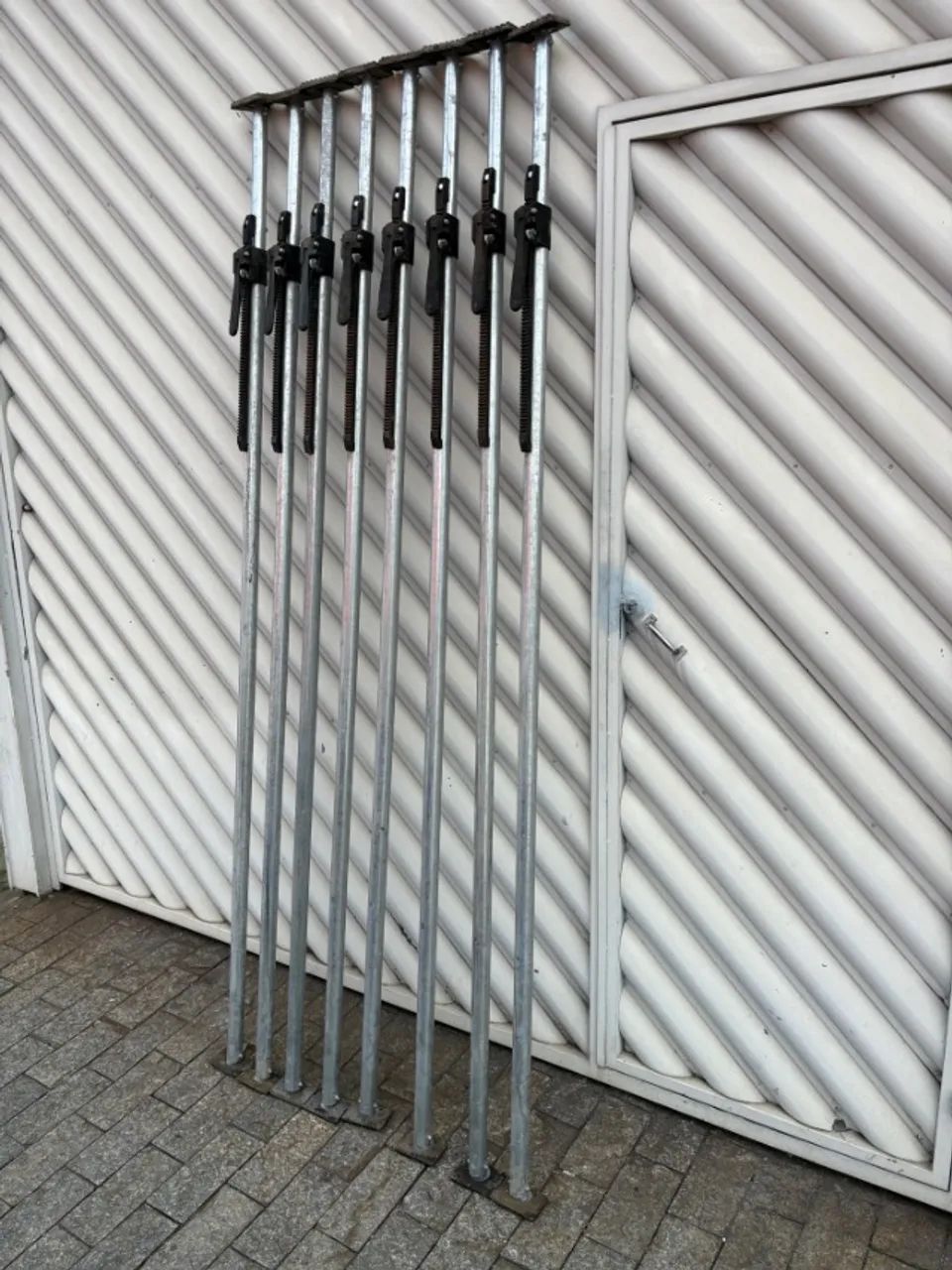 TRAVA PALETE barra de extensão CARGA ESCORA PARA BAÚ caçamba cargoPro multFit NEXTRAK CAMI - Foto 3