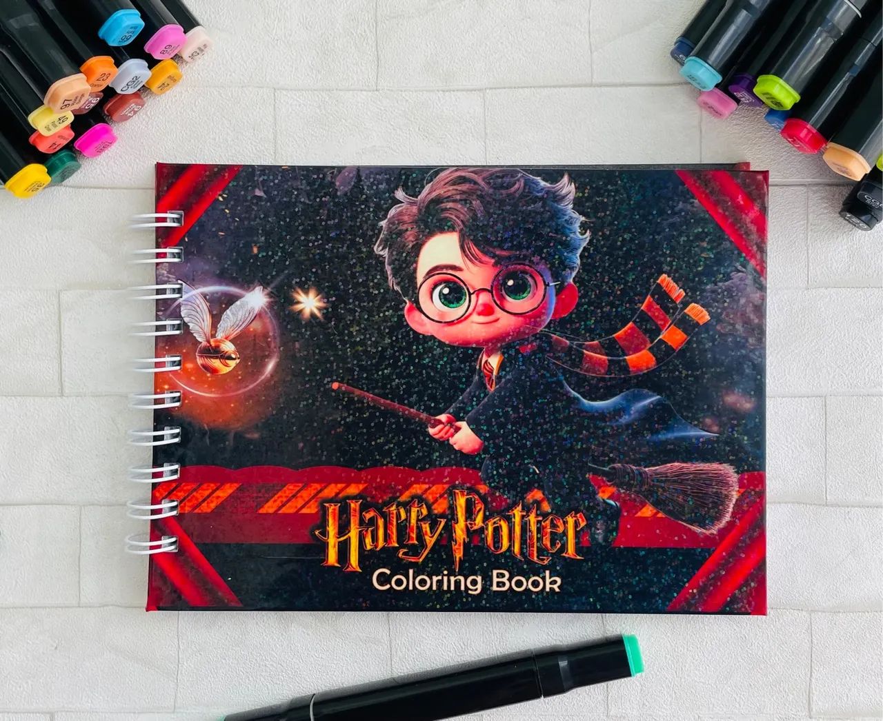 Livro para colorir Harry Potter