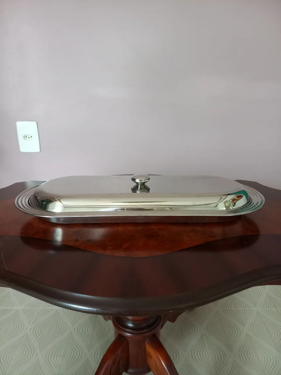 Bandeja de servir em inox