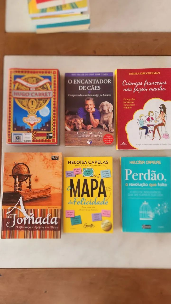 Livros ( os 6 ) varios temas 