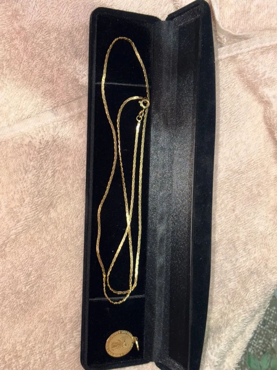 Cordão de ouro 18k novo 7 gramas maciço modelo italiano  - Foto 2