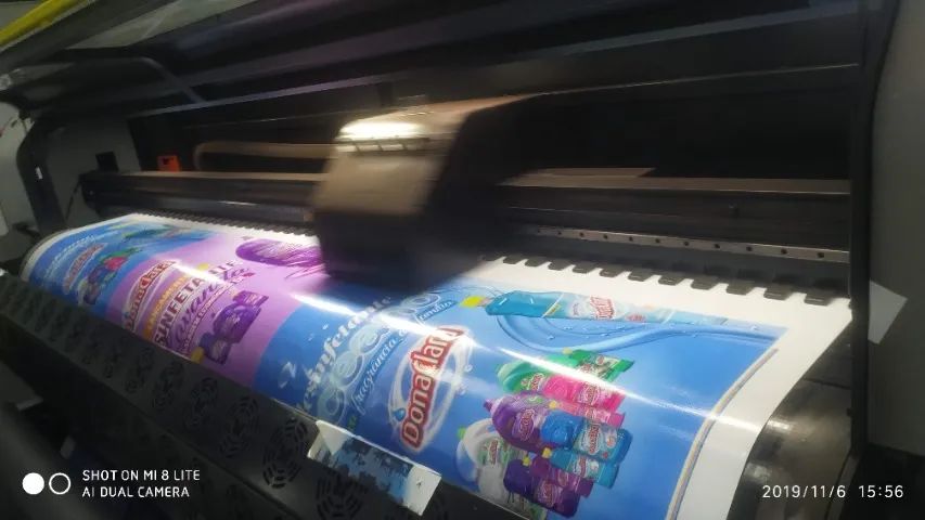 Lona com Impressão Digital - Faixa, Tapume, Fachada - Pedido Mínimo 10m² - Foto 3