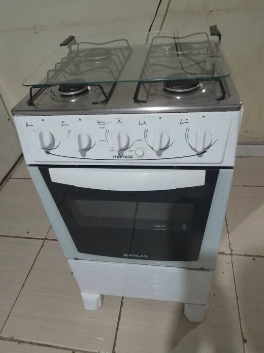 Fogão atlas automático retirada no Valparaíso  - Foto 3