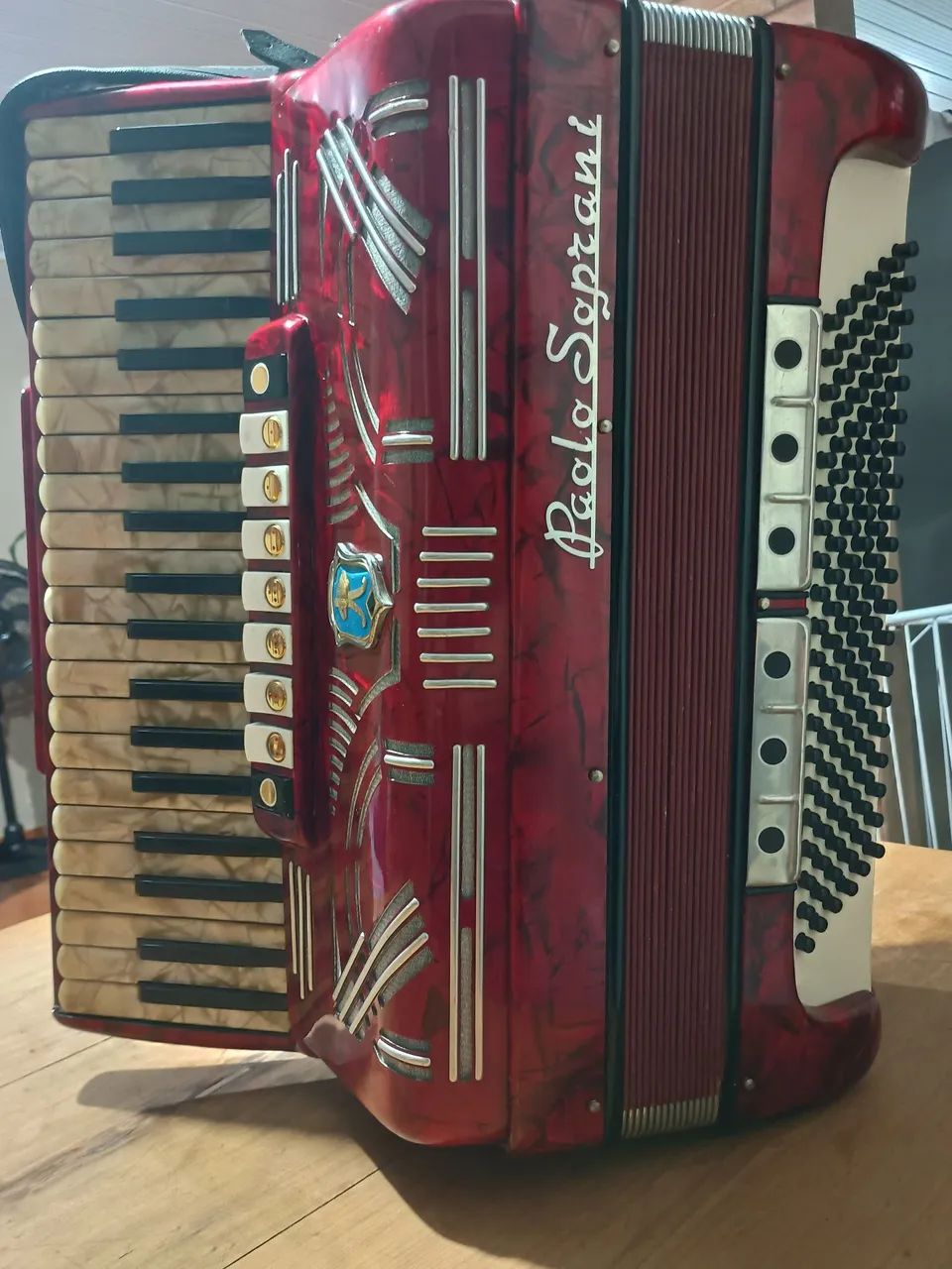 Paolo Soprani Italiana アコーディオン Acordeon Italiano Paolo Soprani - Instrumentos musicais