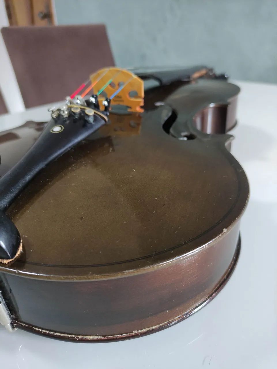 Viola de arco 42  - feita pelo Luthier Sandro Franceschini 2014 - Foto 4