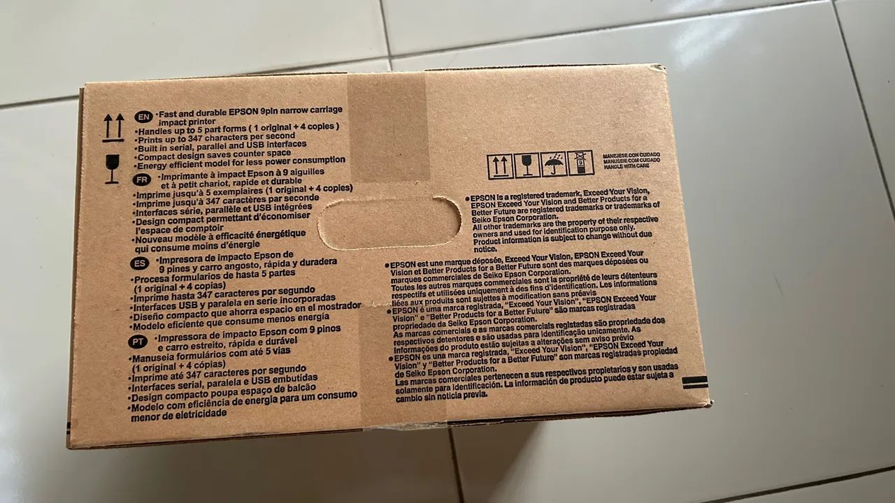 Vendo impressora Epson Lx-350 nova  - Foto 3