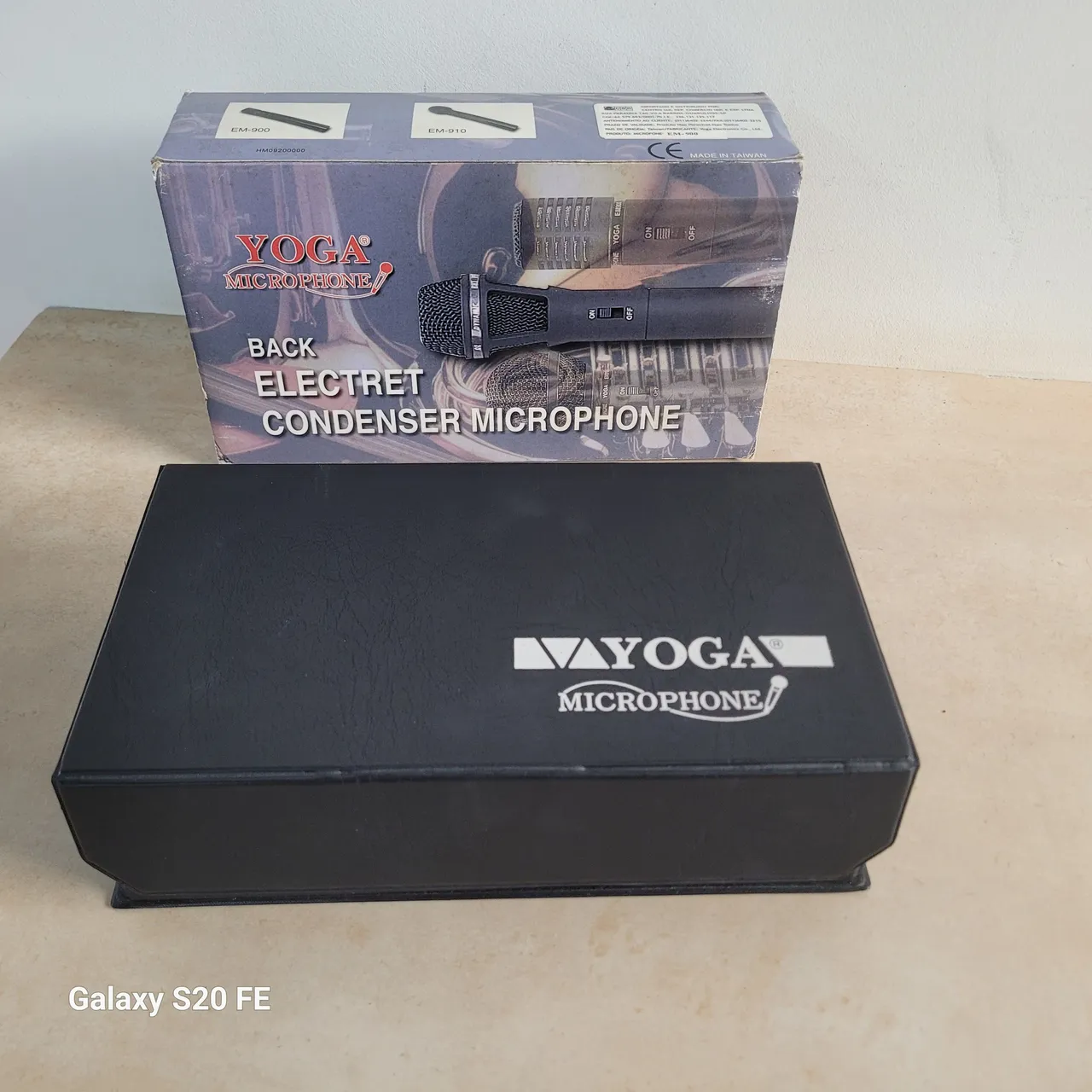 Microfone Condensador Yoga EM-900
