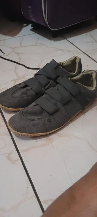 Tênis Casual Masculino Preto osklen 
