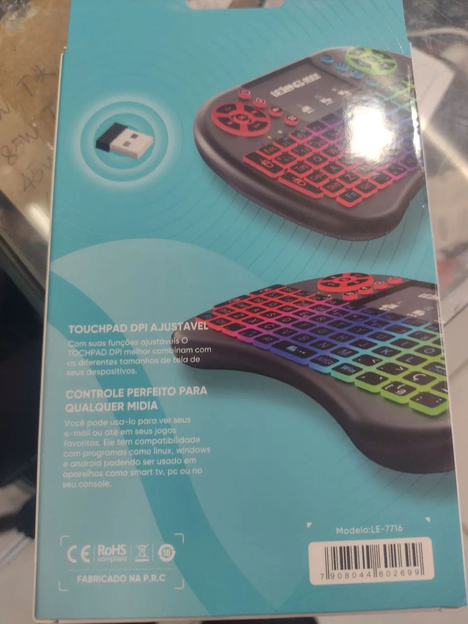 Mini Teclado Wireless para Celular - Foto 2