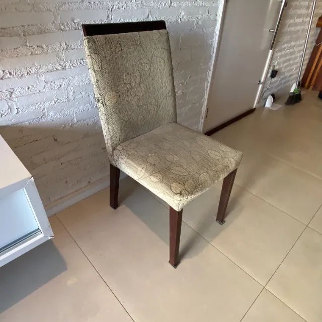C352 Cadeira para reforma de estofado e madeira sala jantar  - Foto 5
