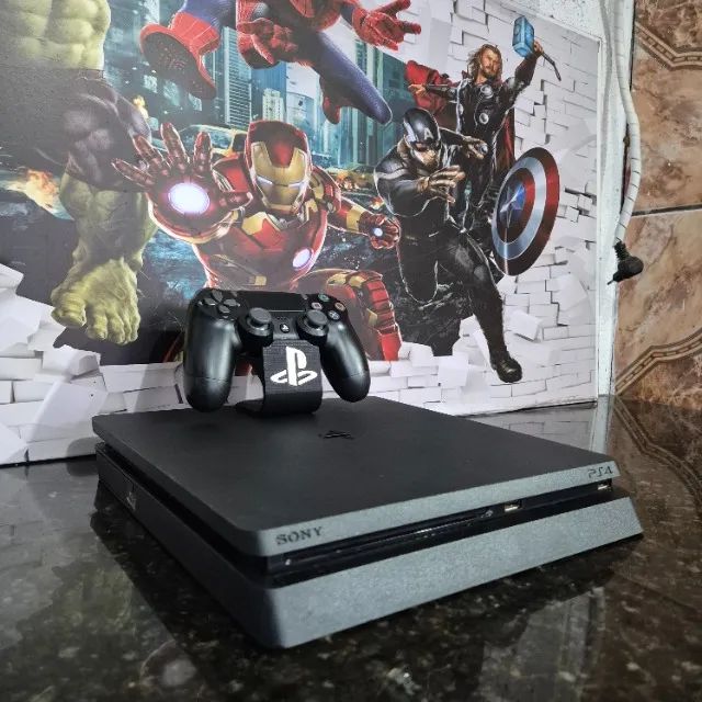 PS4 Slim, Garantia, Aceito usado de entrada, aceitamos Cartão ate 18x - Foto 3