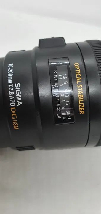 LENTE SIGMA 70-200MM F/2.8 APO DG HSM  - Foto 3
