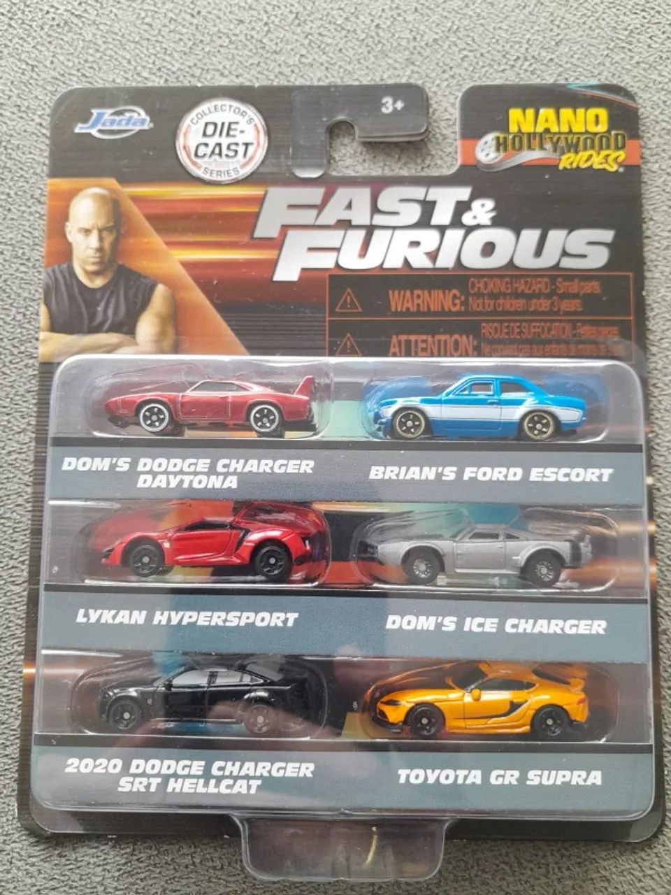 Mini Carros Velozes E Furiosos Nano Hollywood Rides Jada - Foto 2