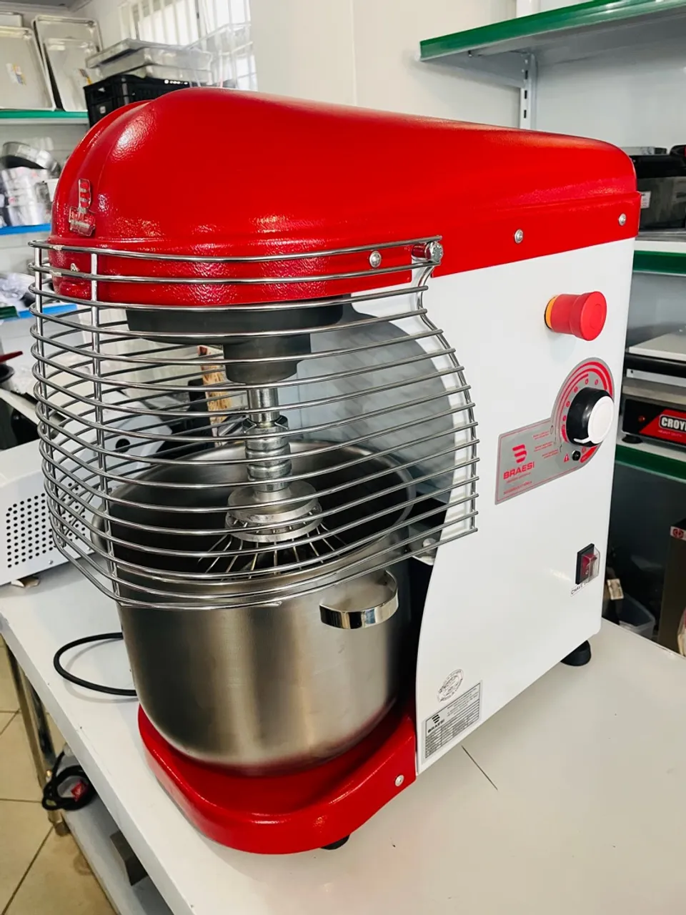 MB Batedeira planetária Industrial 12L BRAESI