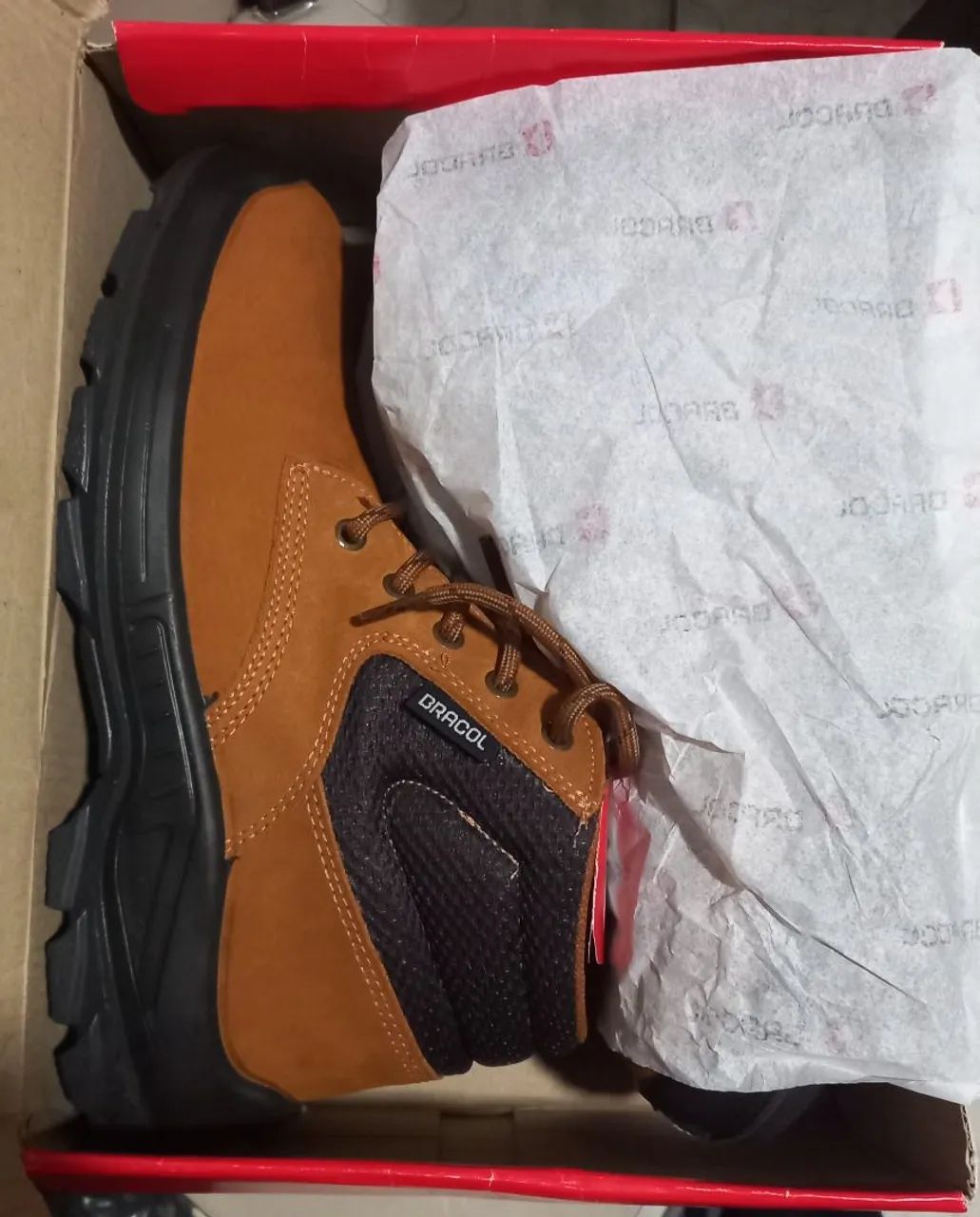 Bracol Leather Occupational Boot with PVC Tip Size 4164520771899393122