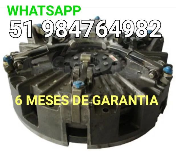 PLATO DE EMBREAGEM DUPLA RECONDICIONADO DO TRATOR VALMET  880  - Foto 5