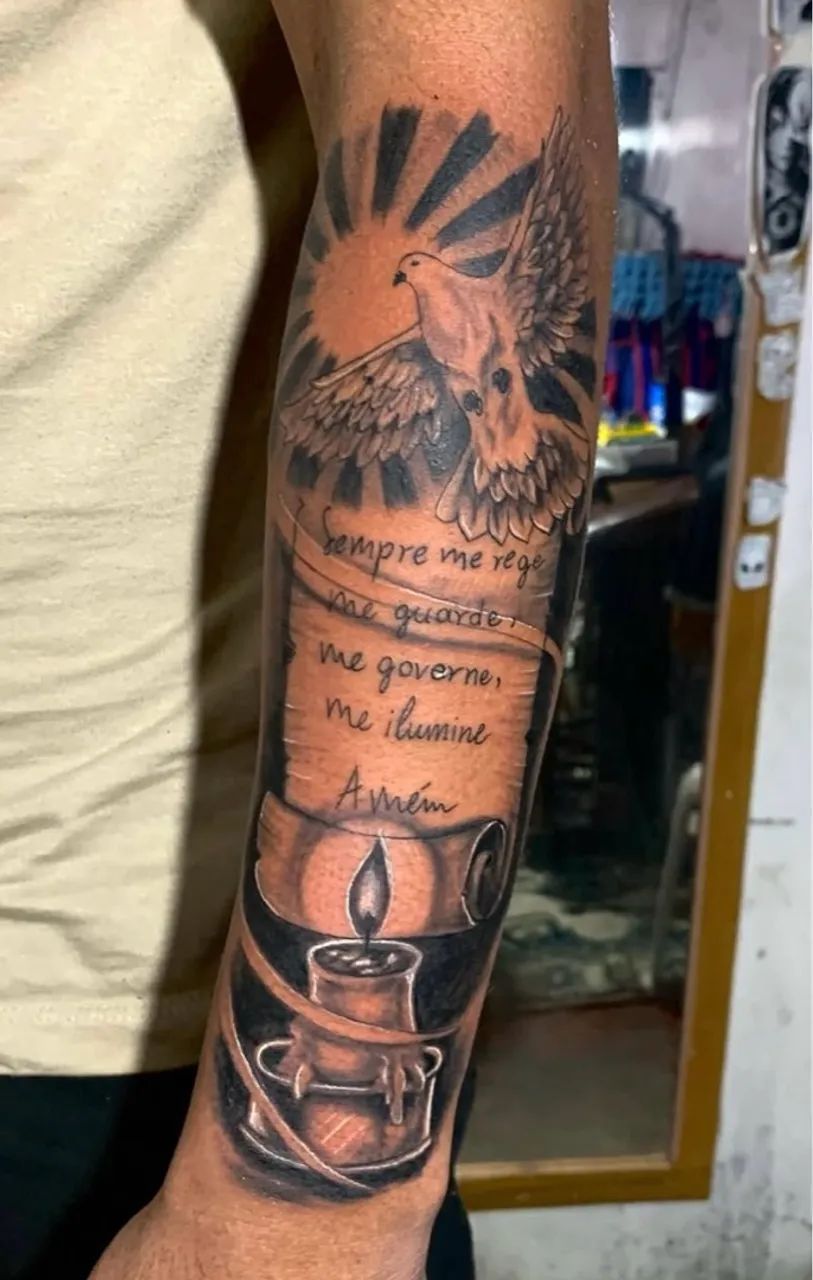 Troco Tatuagem com vídeo game 