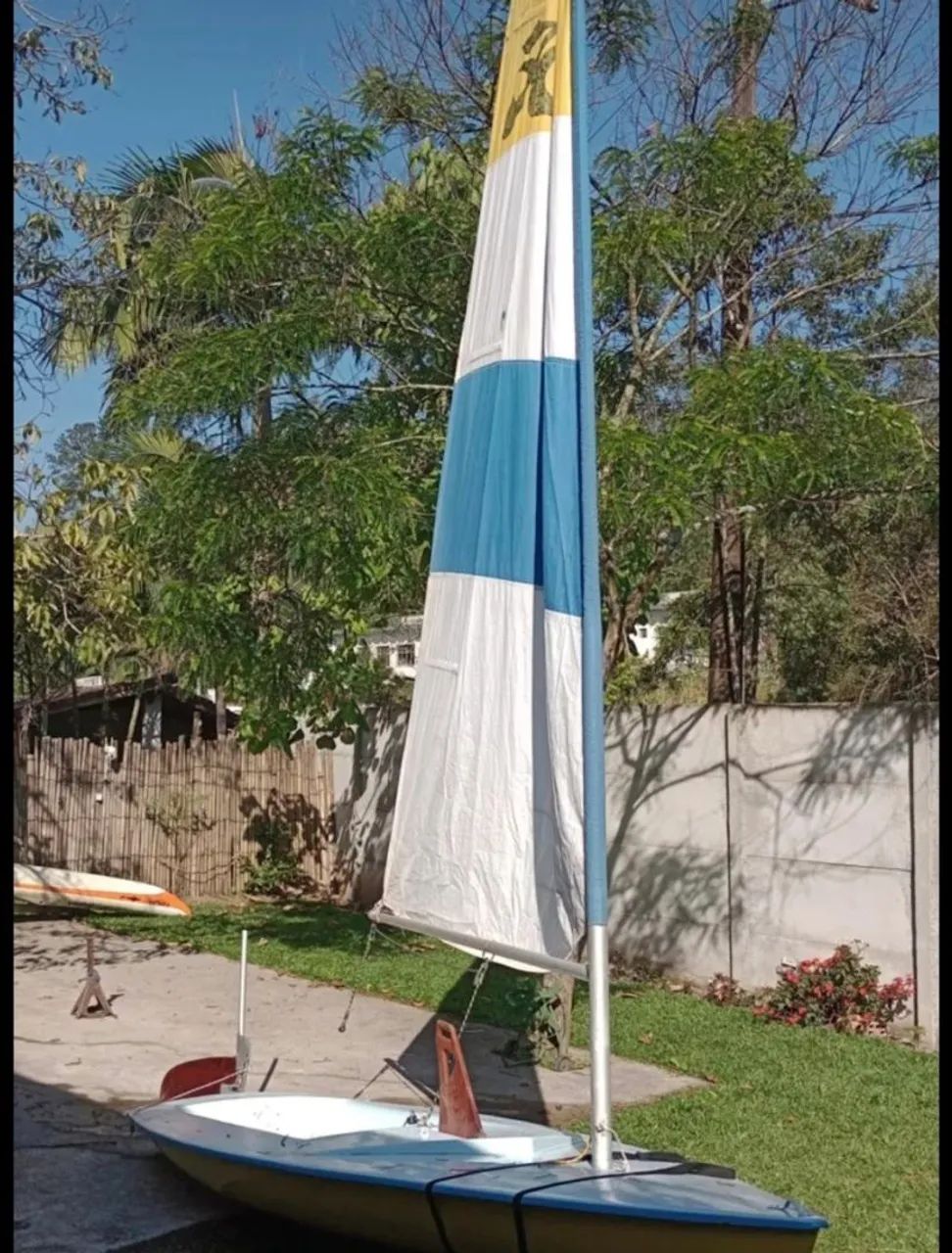 Veleiro Hobie 3.9 com carreta de encalhe  - Foto 2