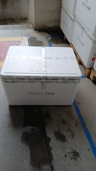 Caixas de Isopor 120 litros reforçada - Foto 3