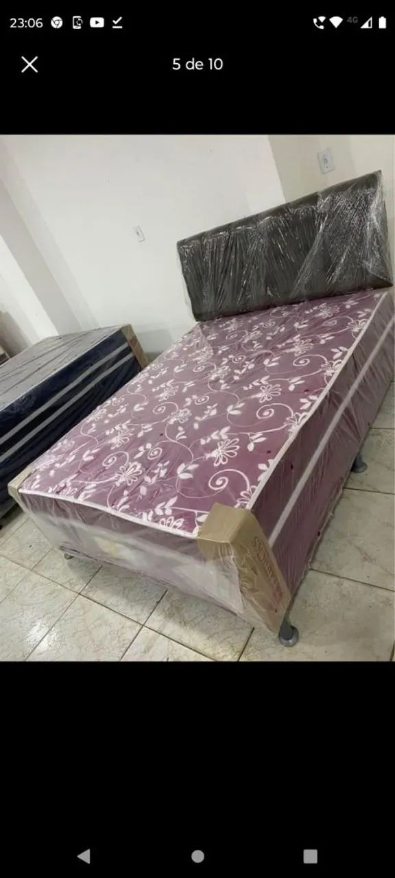 Cama Box Casal Nova de fábrica  - Foto 4