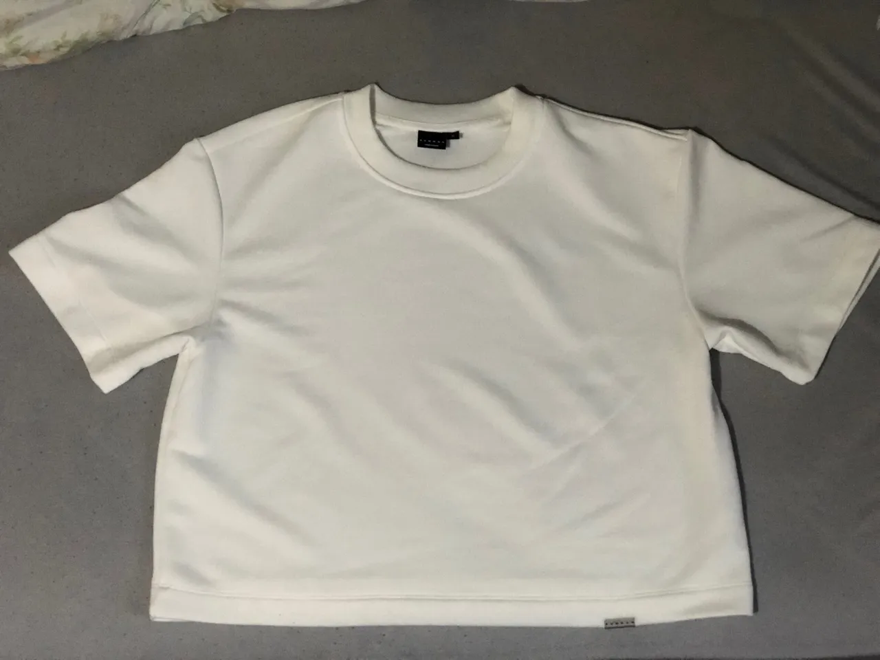 Camiseta Boxy Fit Branca (M)